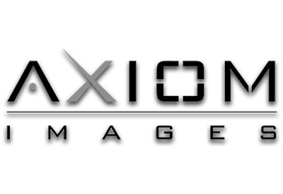 Axiom Images logo black and white